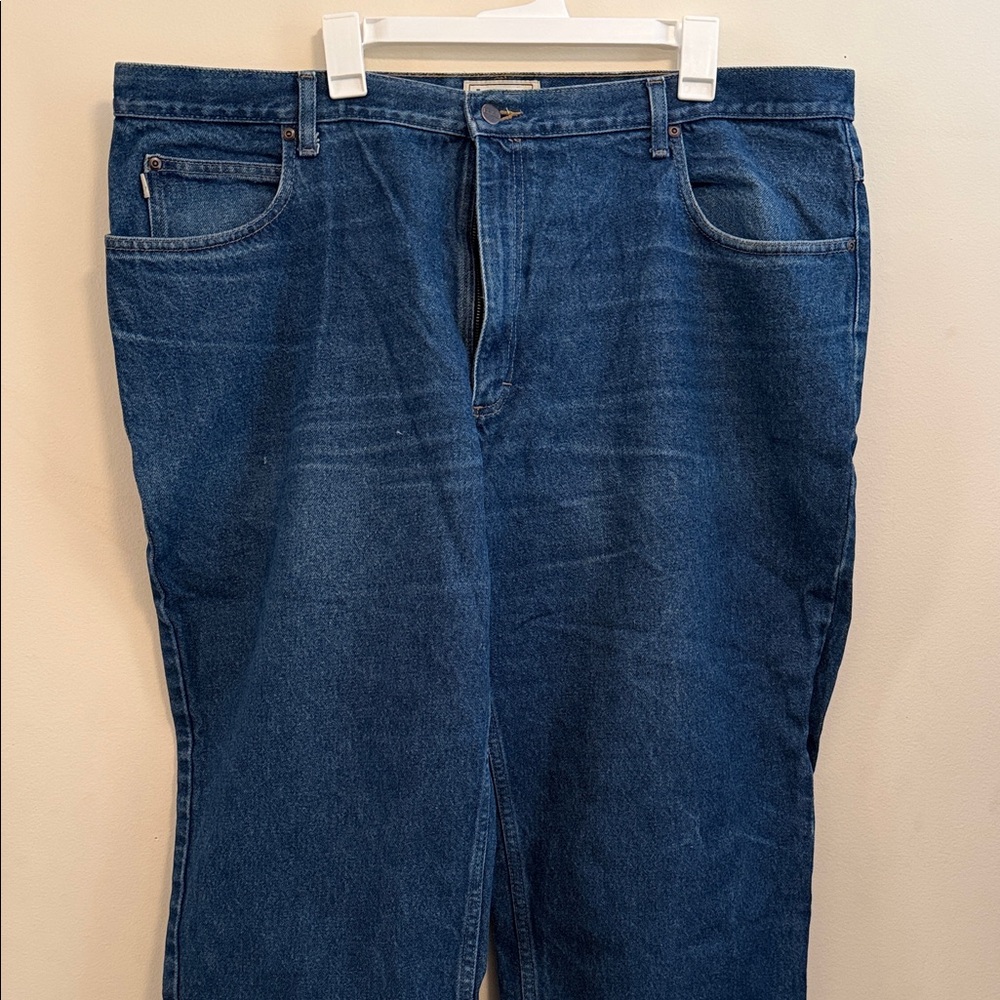 L.L. Bean Relaxed Fit Classic Blue Denim Jeans